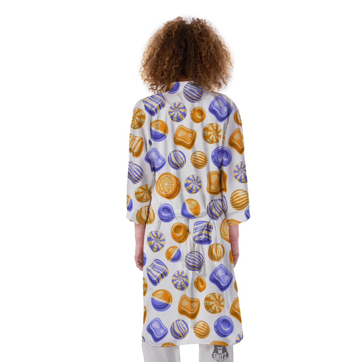 Sweet Gummy Print Pattern Kimono-grizzshop