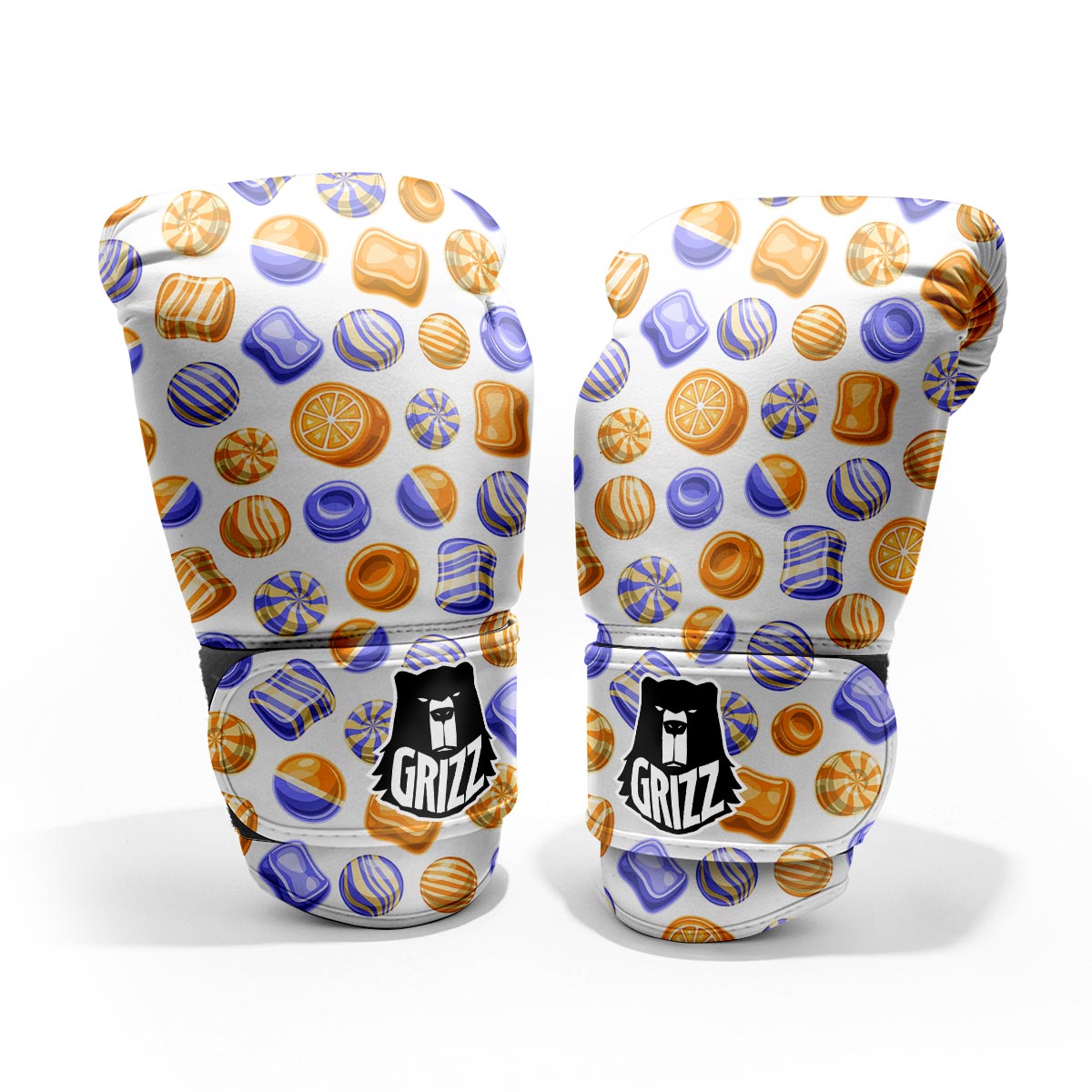 Sweet Gummy Print Pattern Pro Boxing Glove