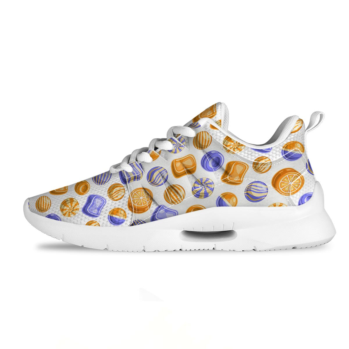 Sweet Gummy Print Pattern Tennis Shoes-grizzshop