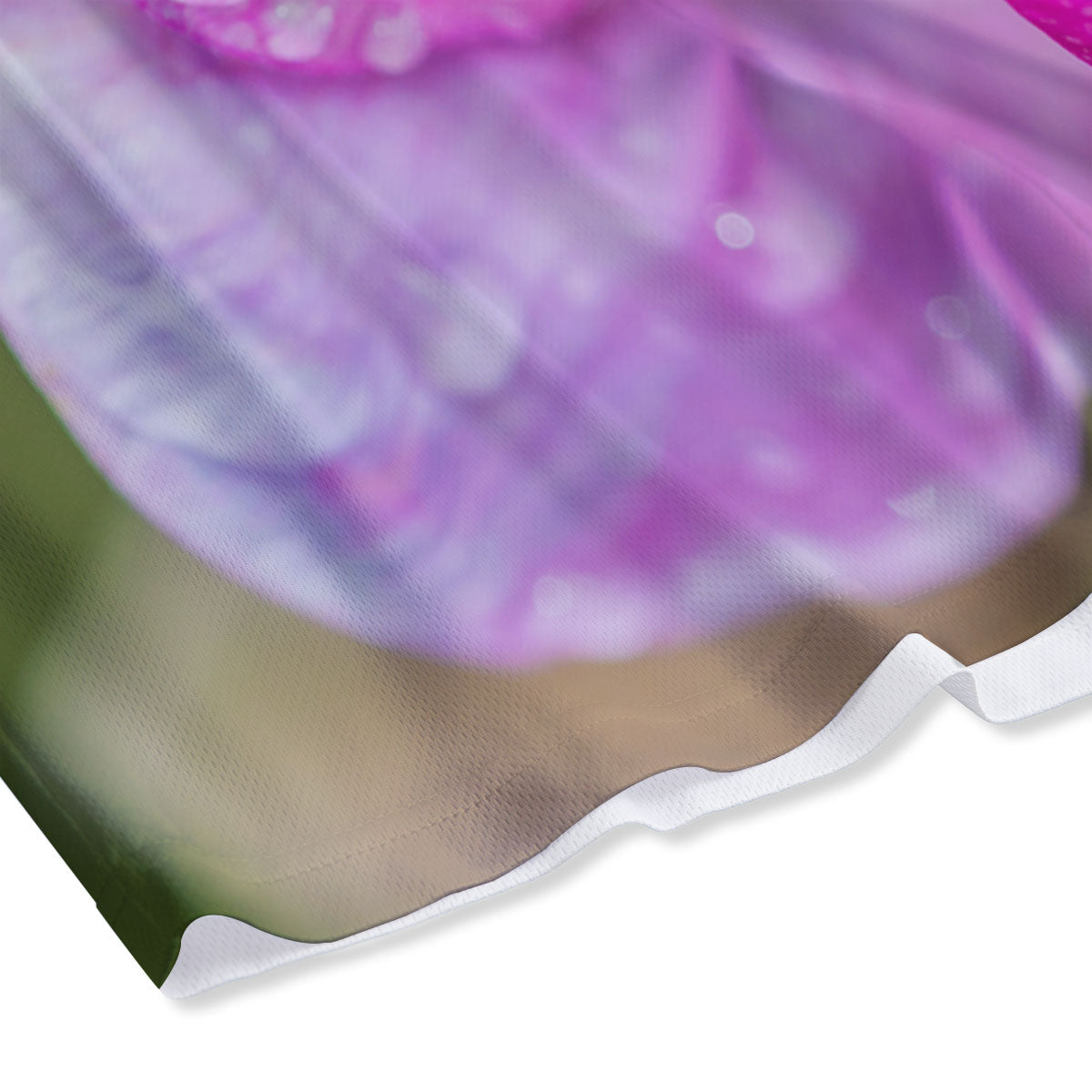 Sweet Pea Purple Print Mesh Shorts