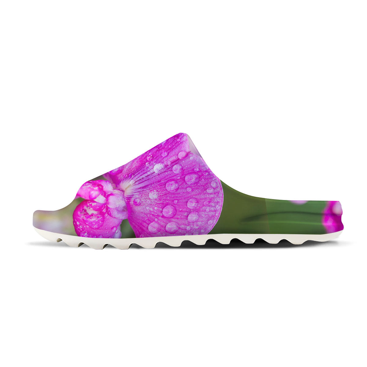 Sweet Pea Purple Print Sandals-grizzshop