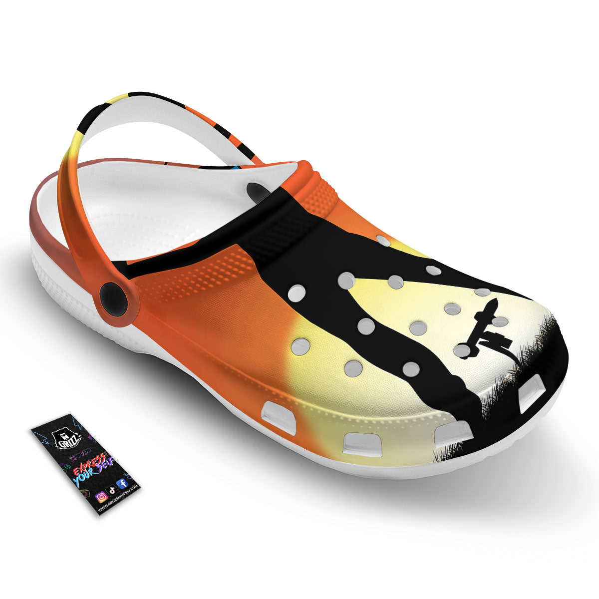 Swing Pro Golf Print Clog-grizzshop