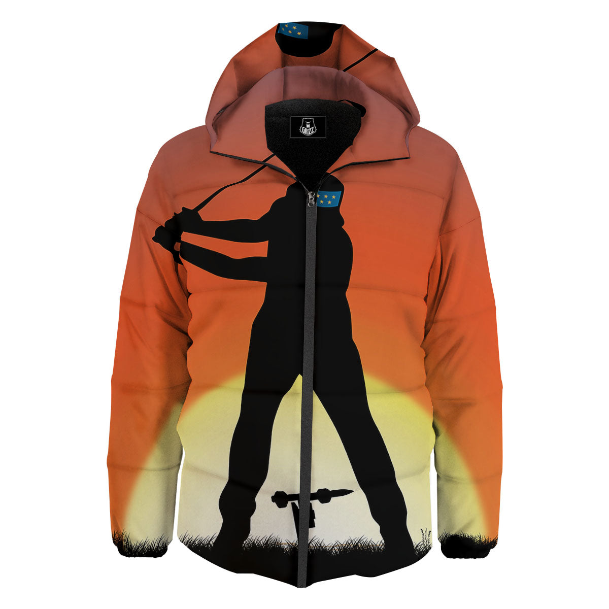 Swing Pro Golf Print Down Jacket-grizzshop
