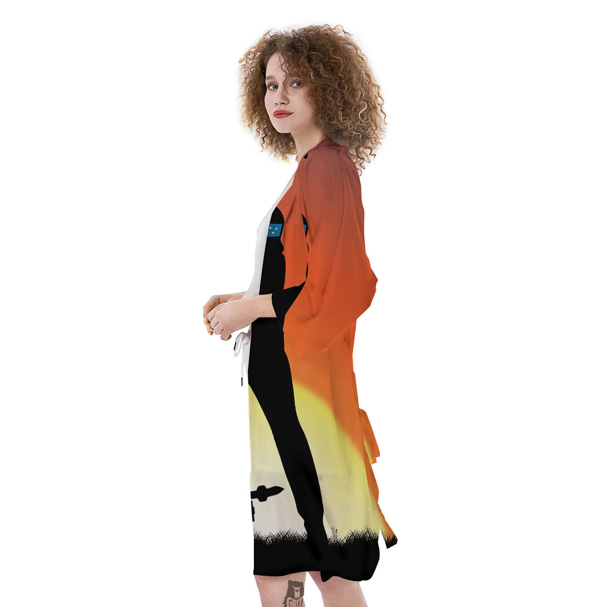 Swing Pro Golf Print Kimono-grizzshop