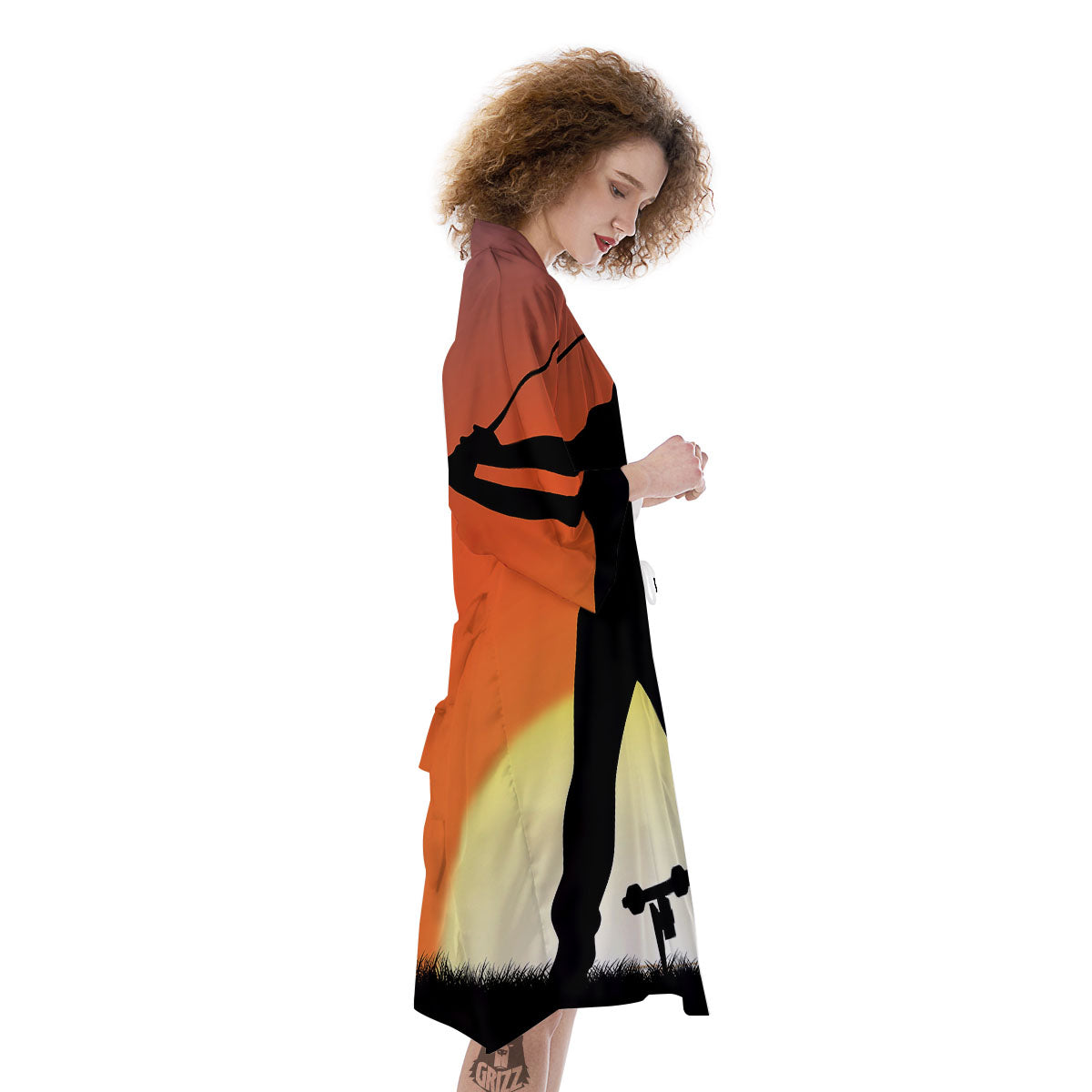 Swing Pro Golf Print Kimono-grizzshop