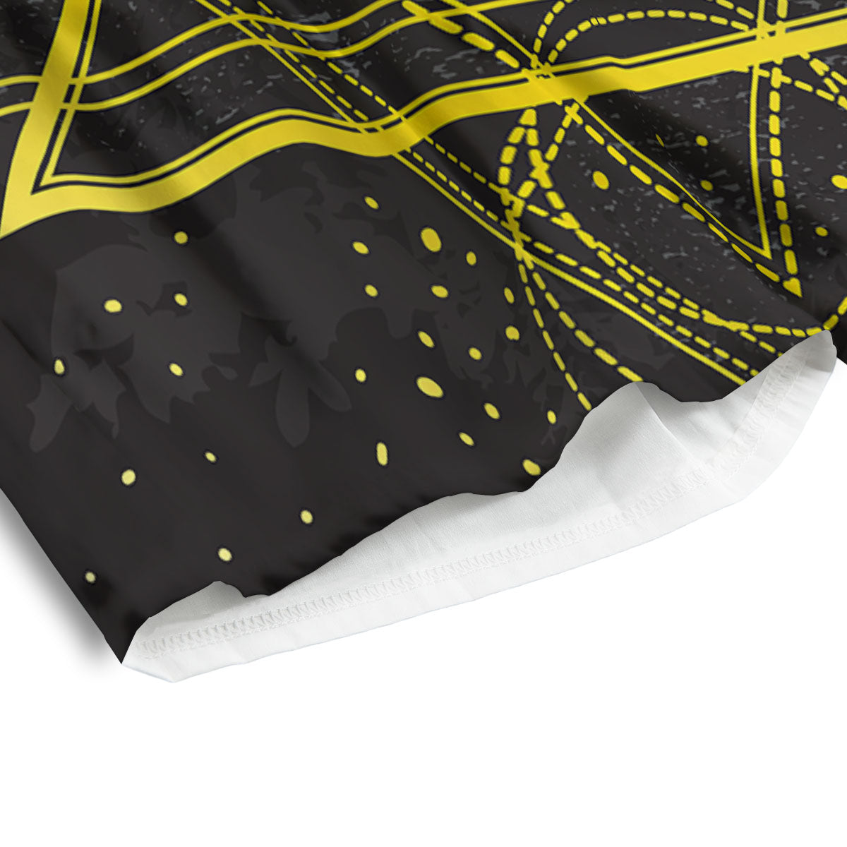 Symbol All Seeing Eye Print Men's Athletic Shorts