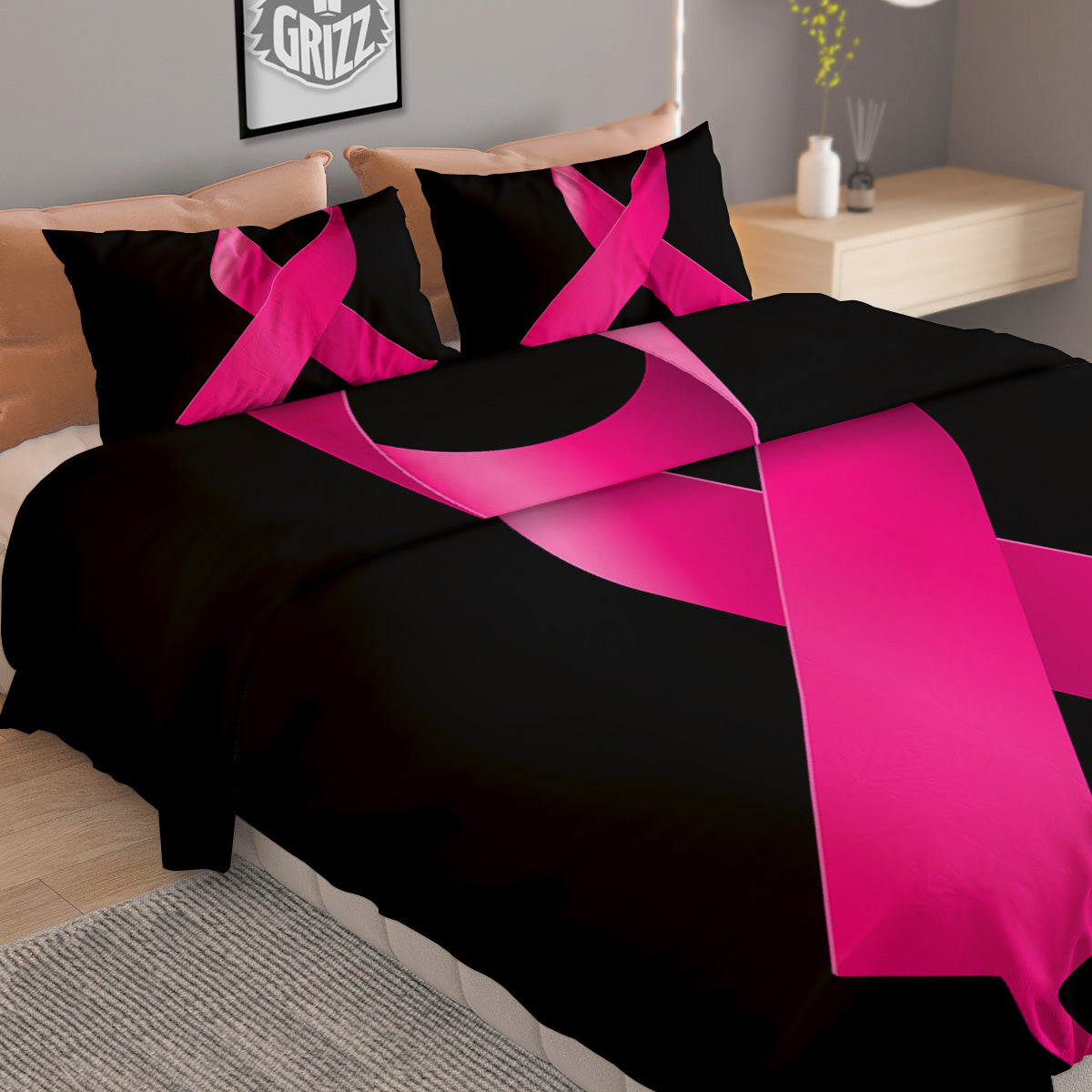 Stewart Tartan Deep Blue Print Duvet Cover Bedding Set