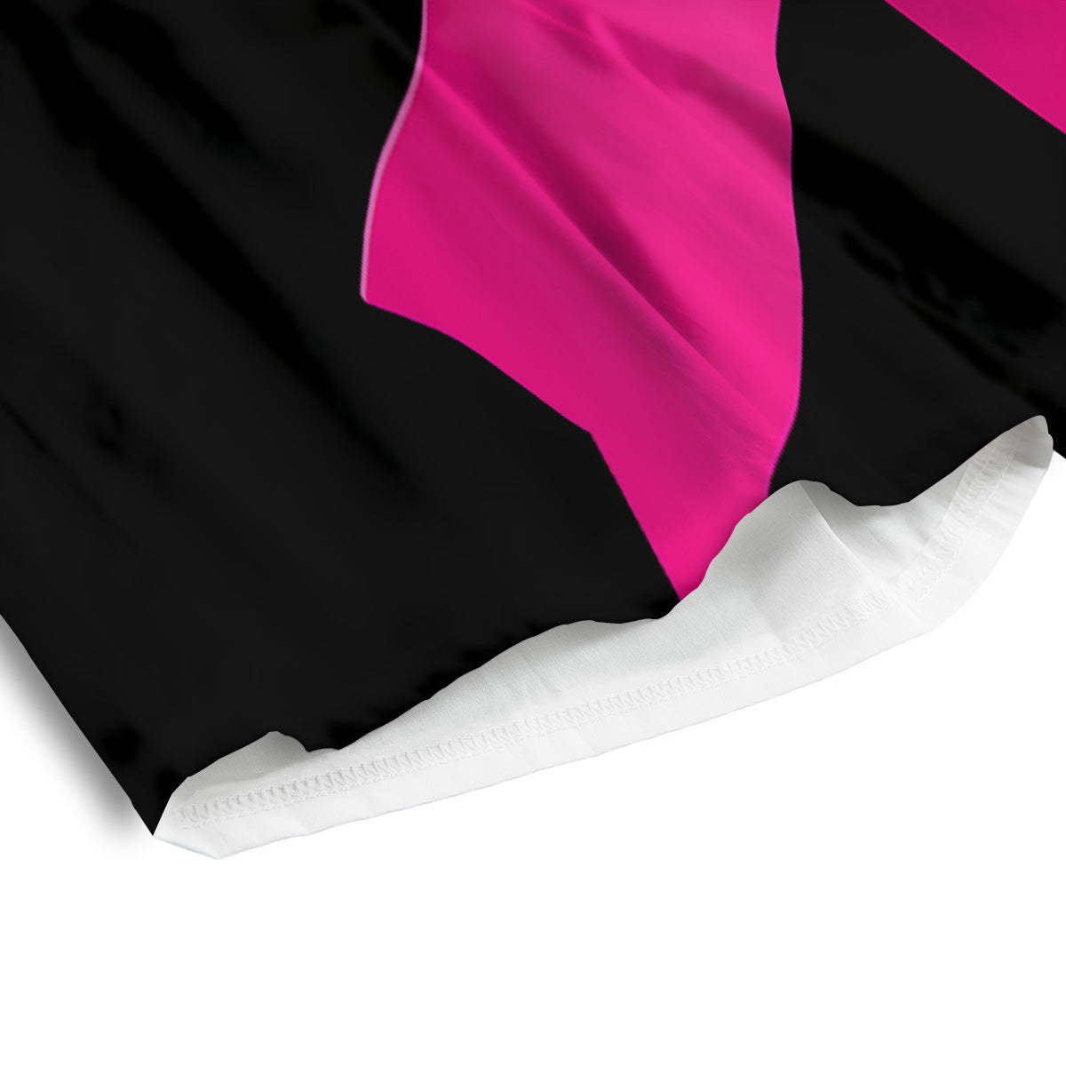 Symbol Breast Cancer Awareness Print Men's Athletic Shorts