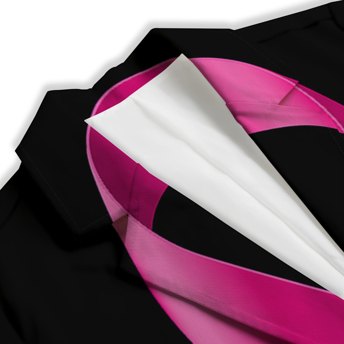 Symbol Breast Cancer Awareness Print Women's Blazer-grizzshop