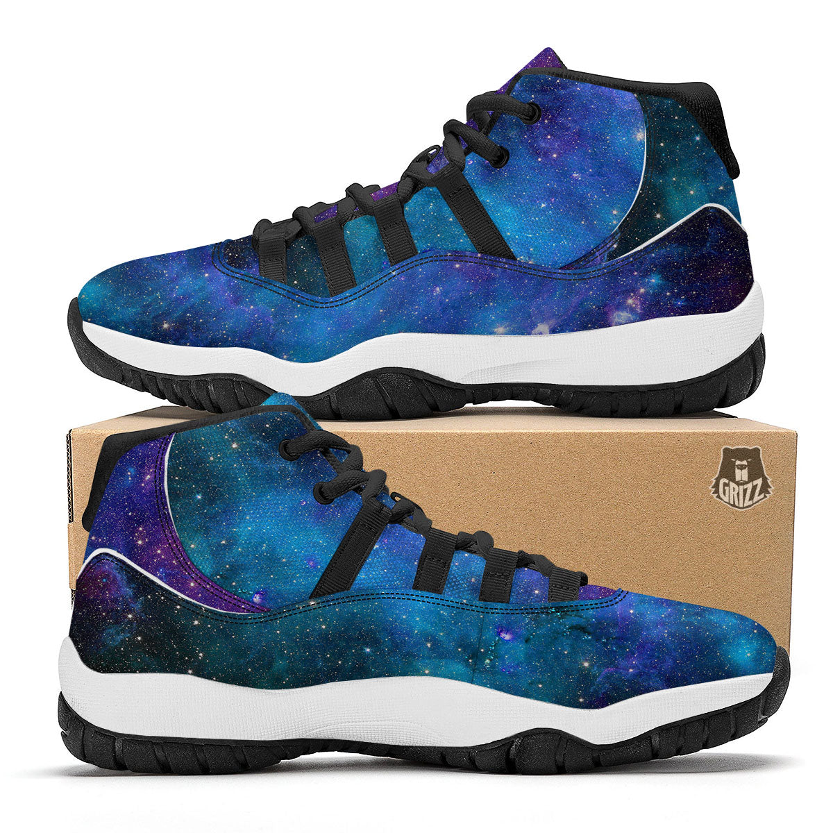 Symbol Eye Of Horus Pattern Black Bball Shoes-grizzshop