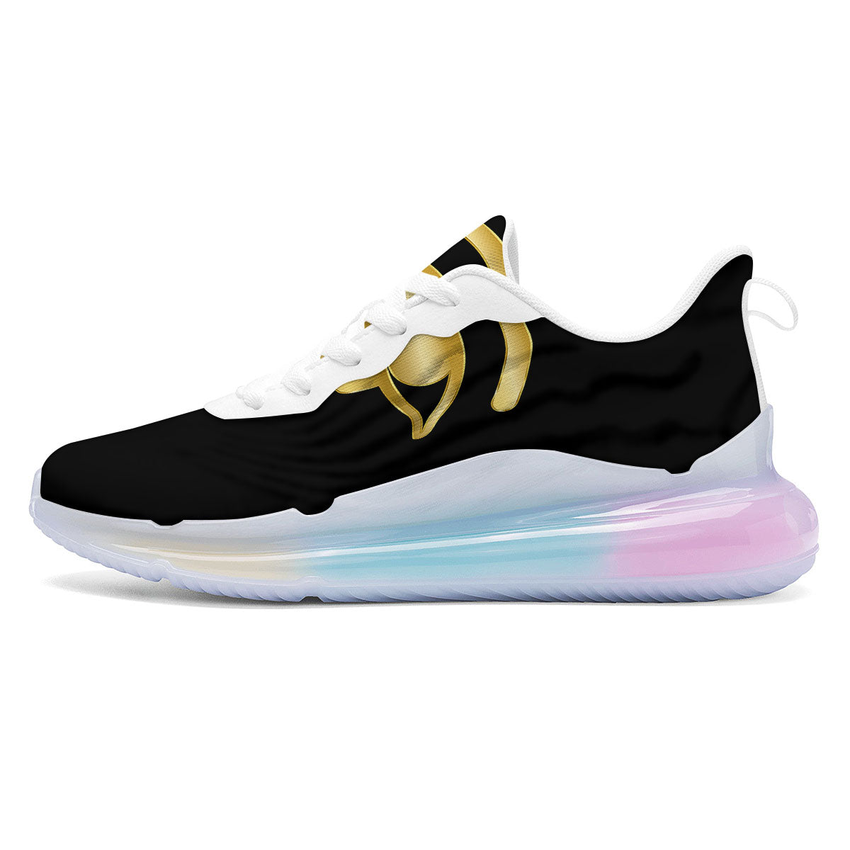 Symbol Eye Of Horus Print Running Sneakers-grizzshop