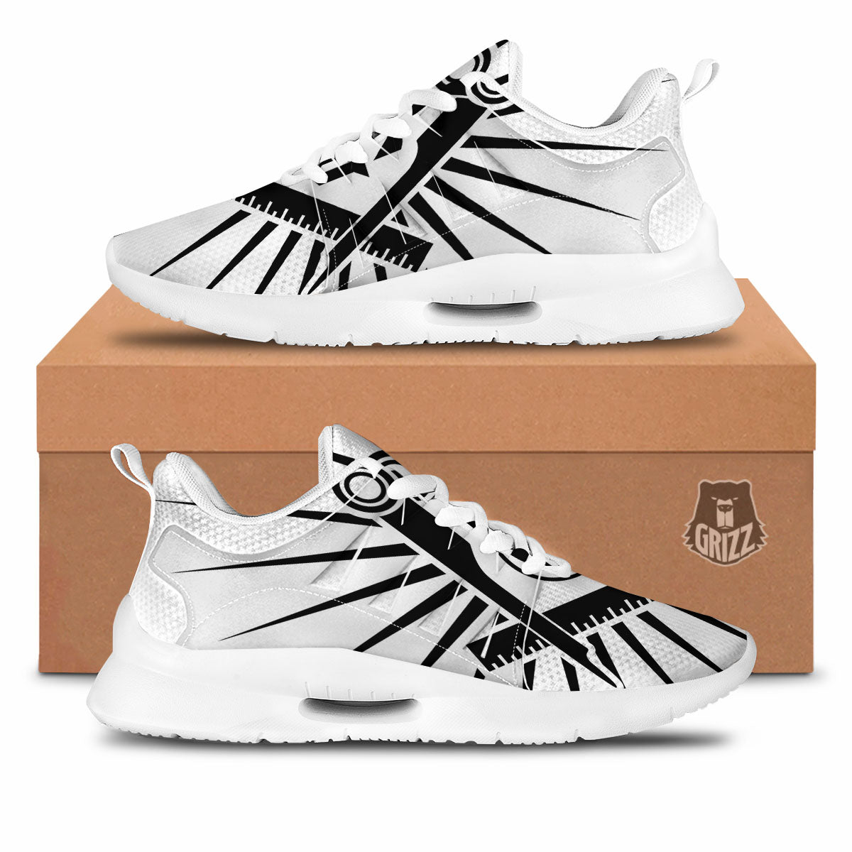 Symbol Freemasonry Print Tennis Shoes-grizzshop