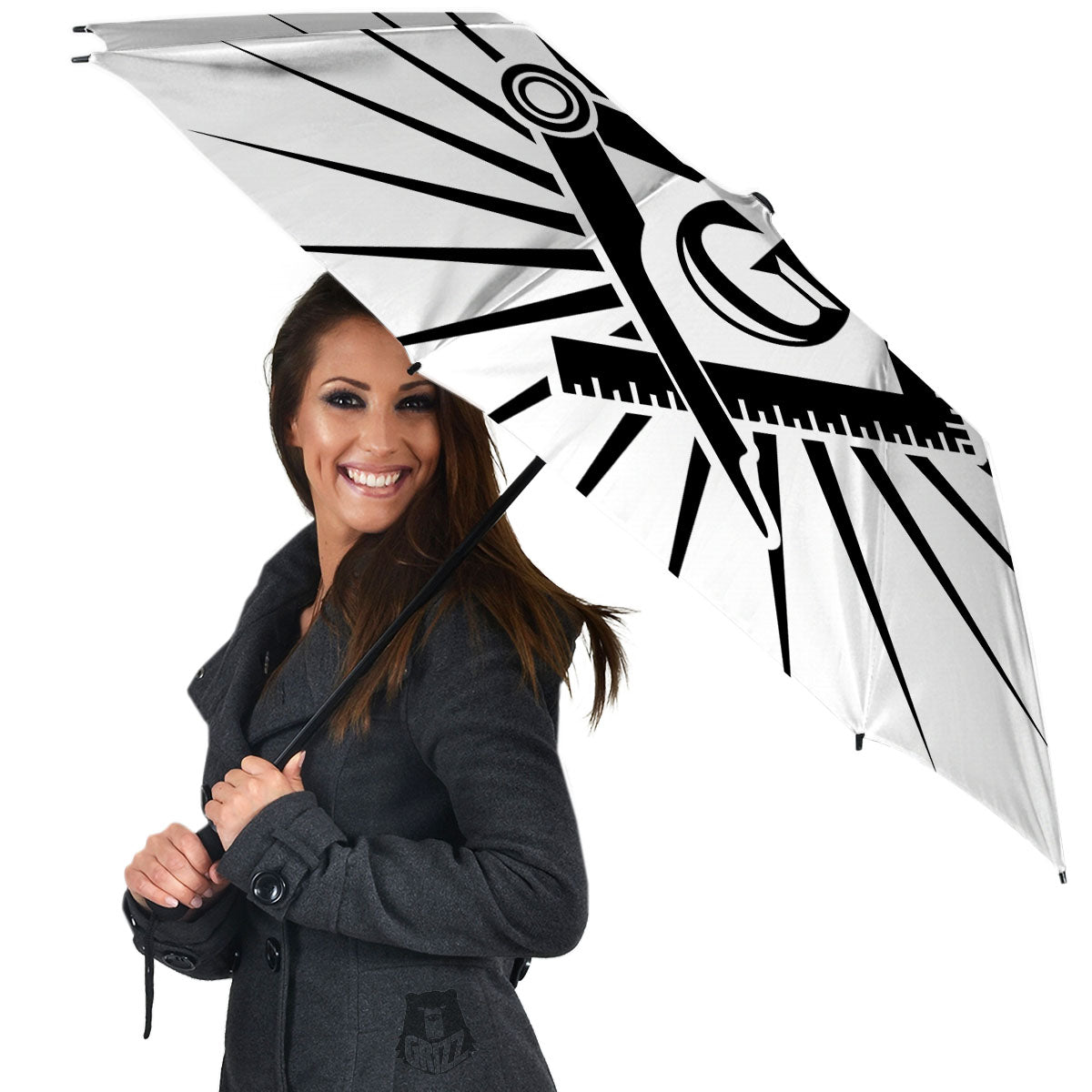 Symbol Freemasonry Print Umbrella-grizzshop