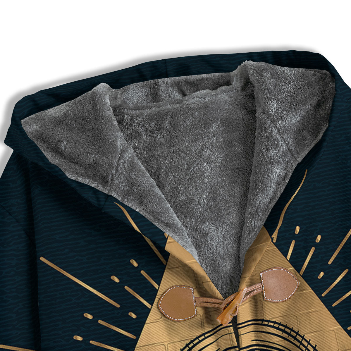 Symbol Illuminati Print Men's Windbreaker Jacket-grizzshop