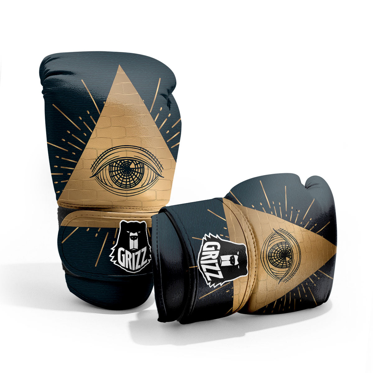 Symbol Illuminati Print Pro Boxing Glove