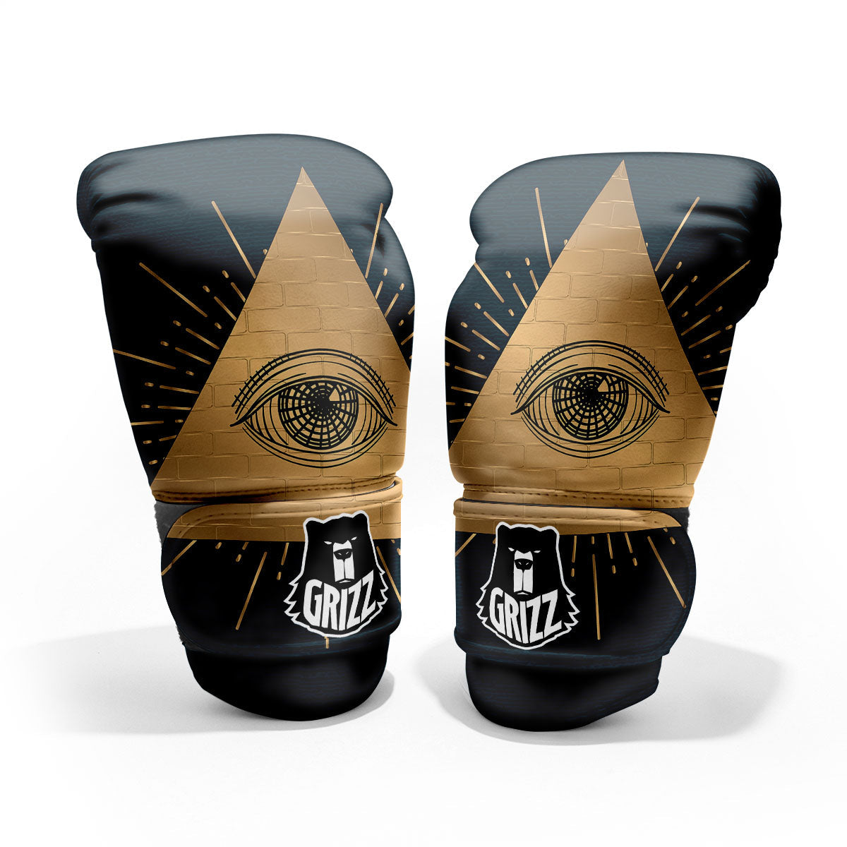 Symbol Illuminati Print Pro Boxing Glove