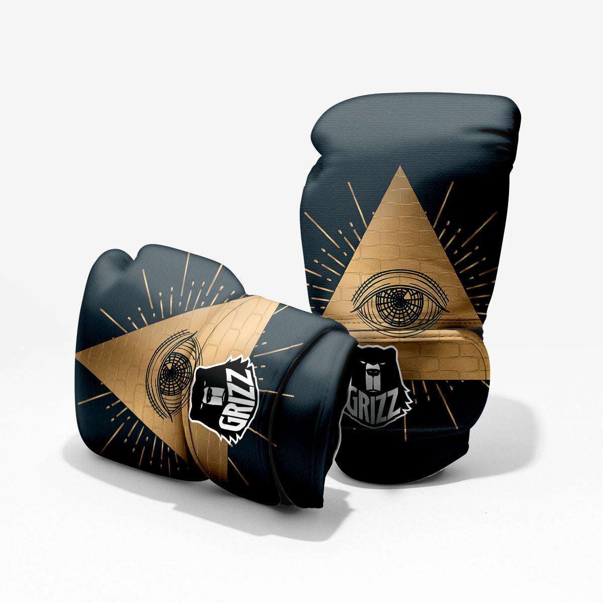 Symbol Illuminati Print Pro Boxing Glove