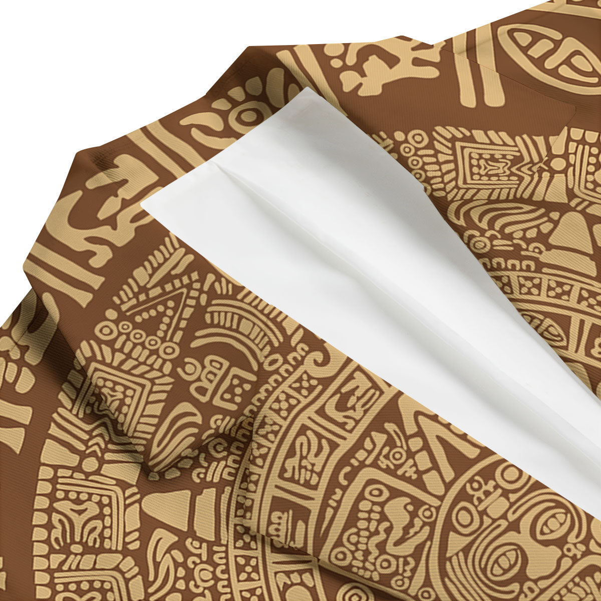 Symbol Mayan Print Men's Blazer-grizzshop
