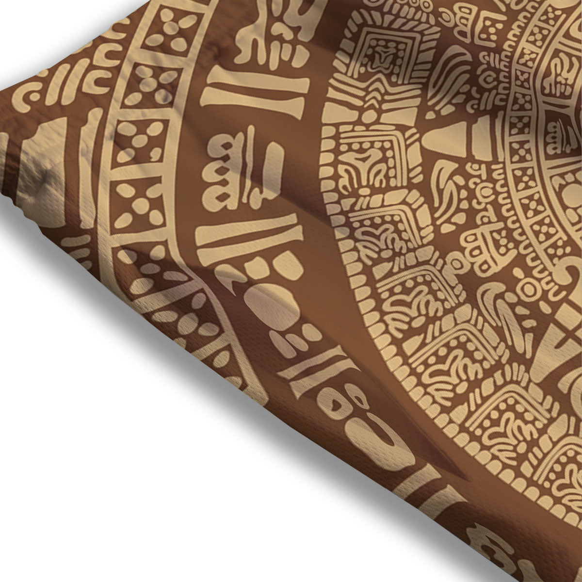 Symbol Mayan Print Mesh Shorts