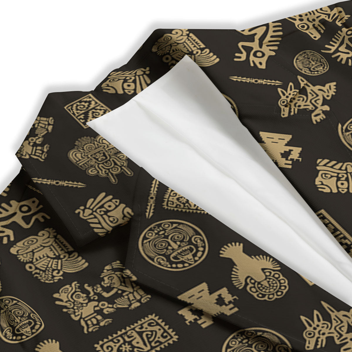 Symbol Mayan Print Pattern Women's Blazer-grizzshop