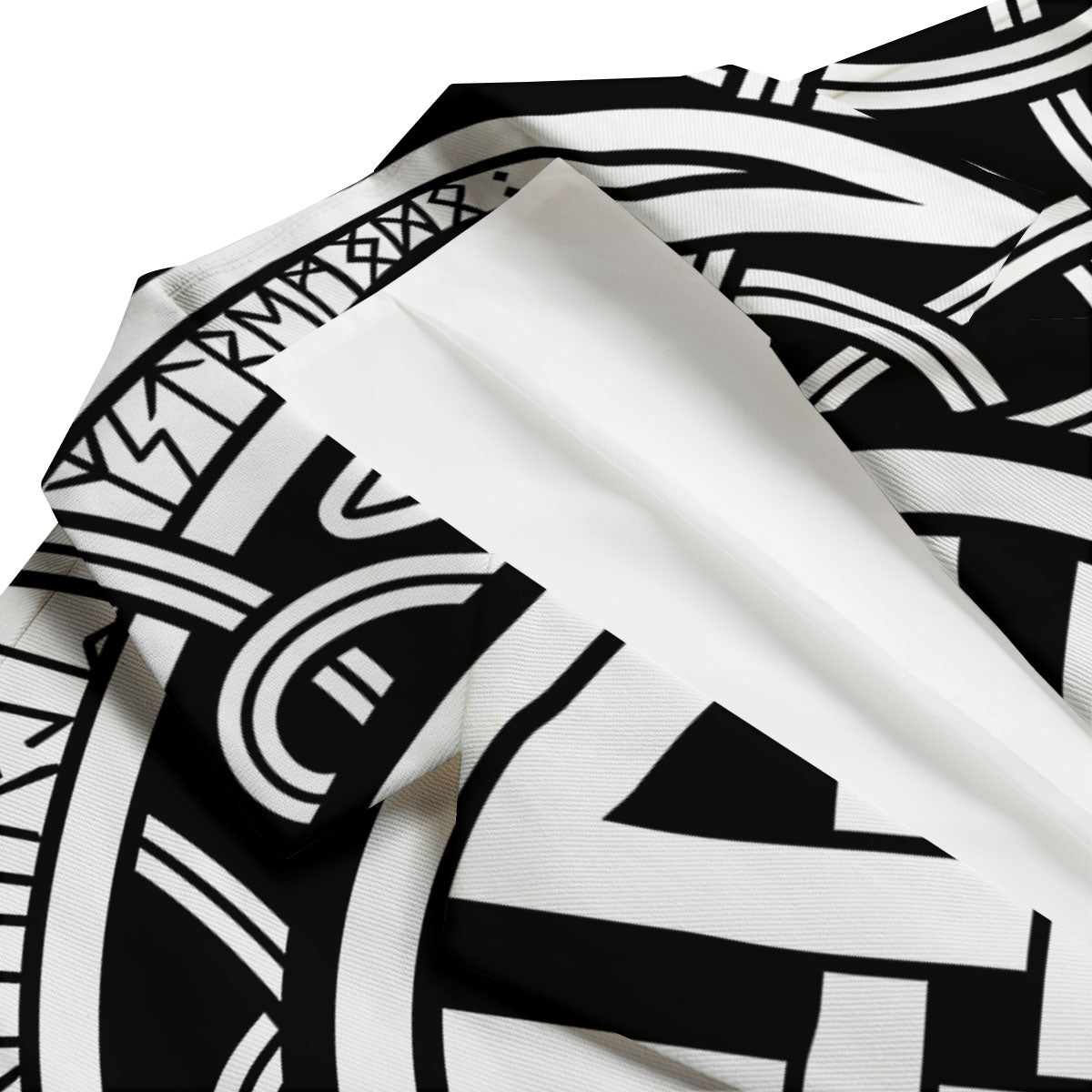 Symbol Viking Norse Runes Print Men's Blazer-grizzshop