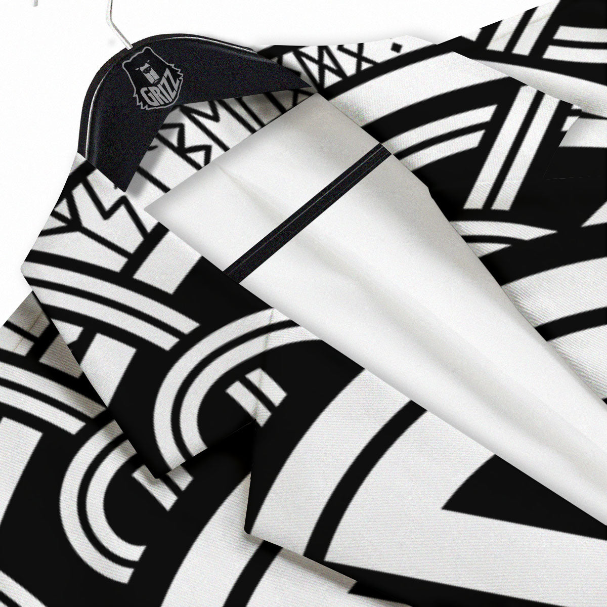 Symbol Viking Norse Runes Print Men's Sport Coat-grizzshop