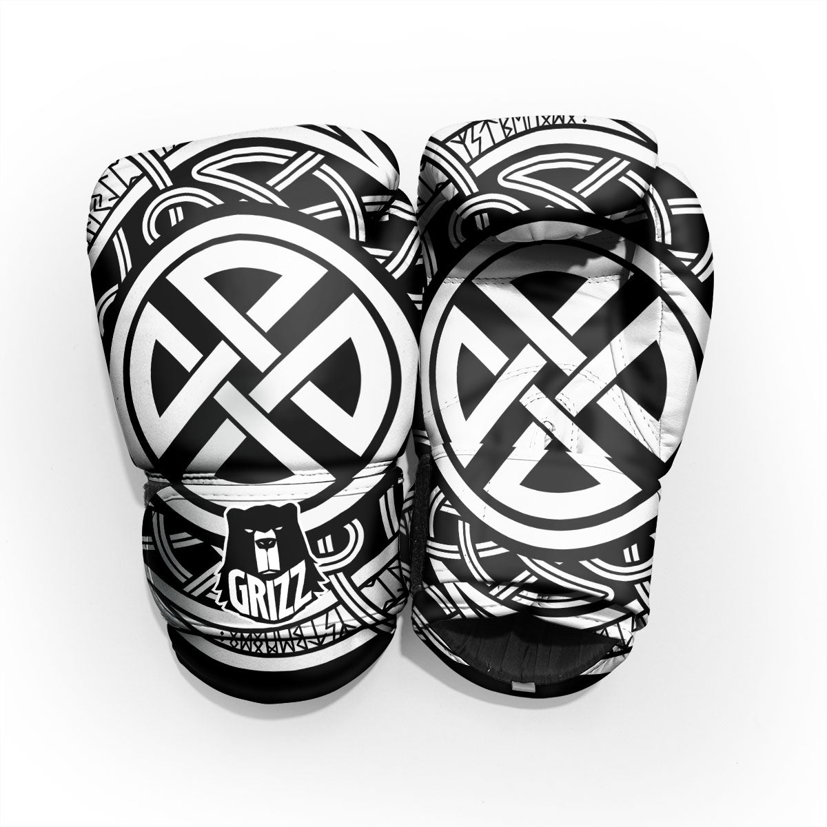 Symbol Viking Norse Runes Print Pro Boxing Glove