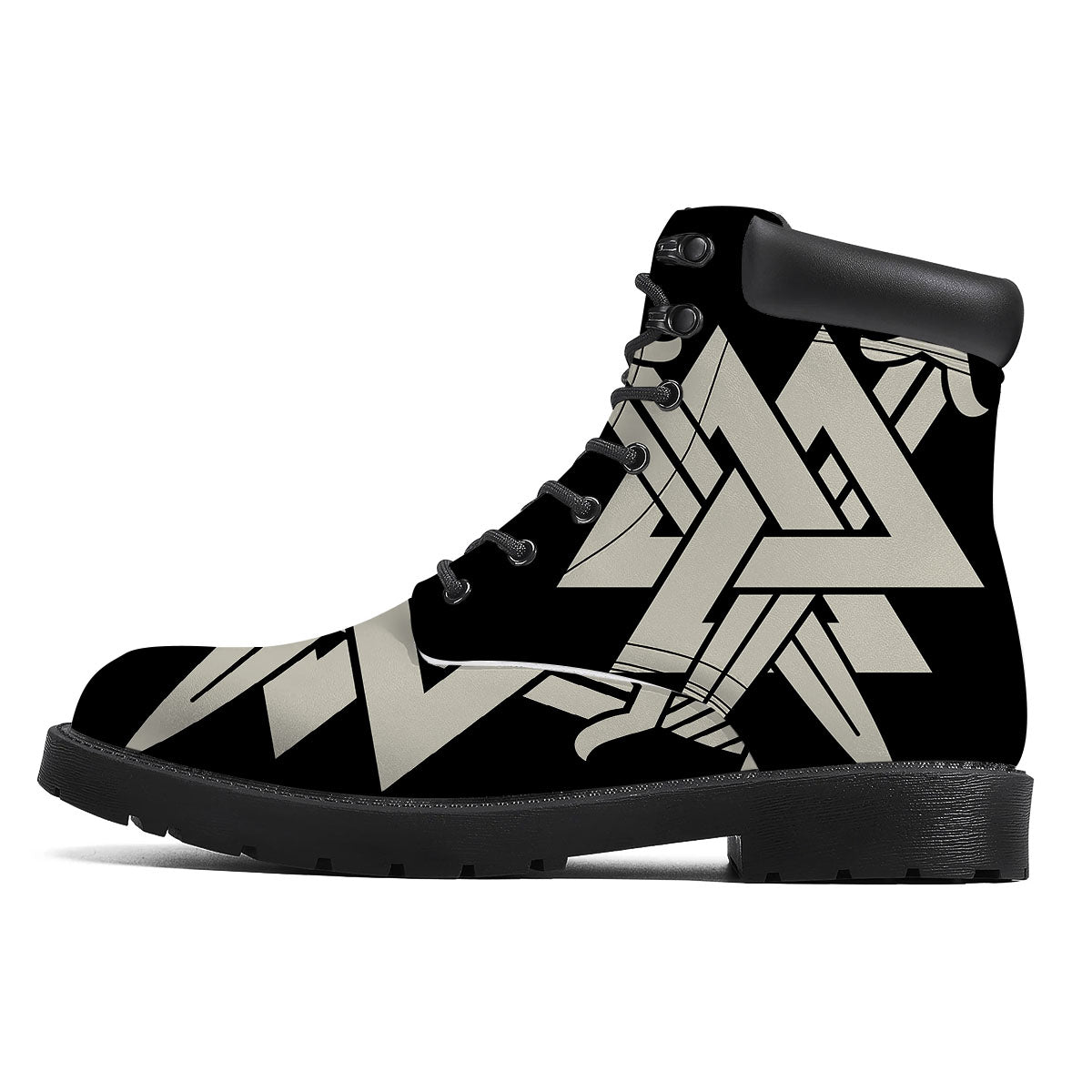 Symbol Viking Valhalla Print Boots-grizzshop