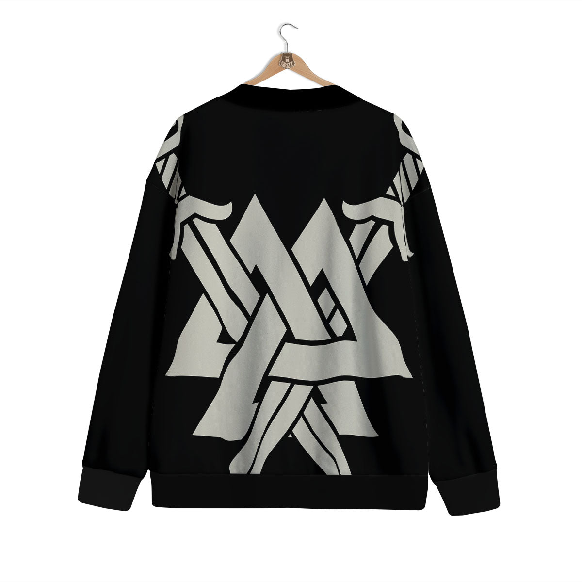 Symbol Viking Valhalla Print Cardigan-grizzshop