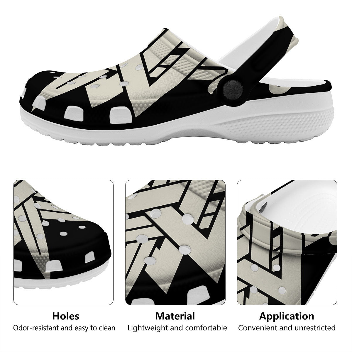 Symbol Viking Valhalla Print Clog-grizzshop