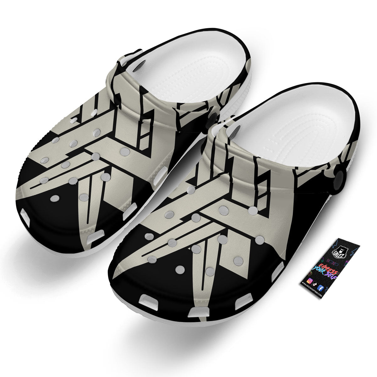 Symbol Viking Valhalla Print Clog-grizzshop