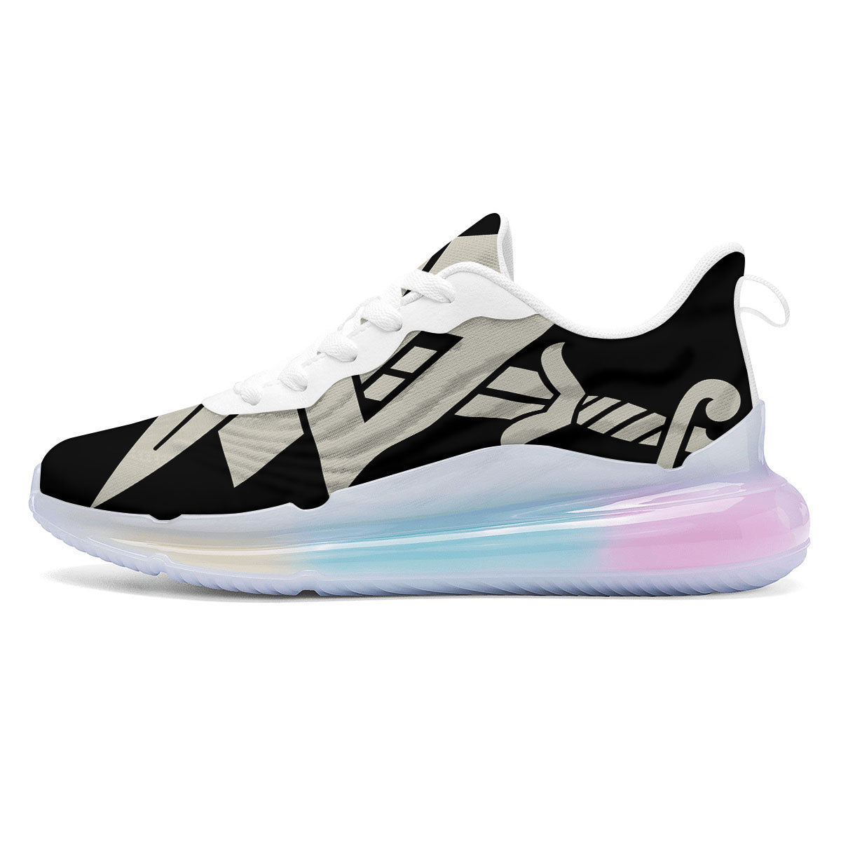 Symbol Viking Valhalla Print Running Sneakers-grizzshop
