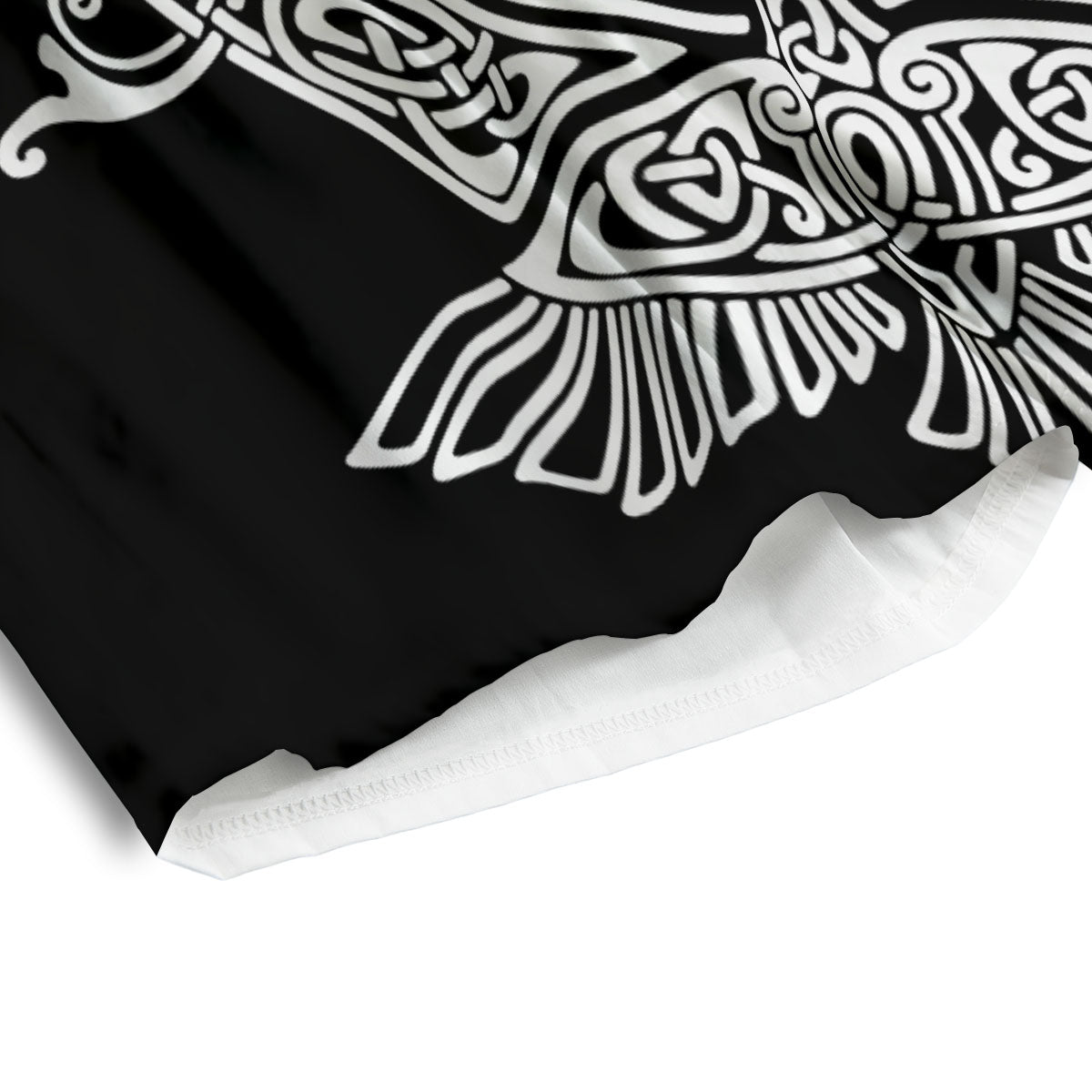 Symbol Viking Valknut Print Men's Athletic Shorts