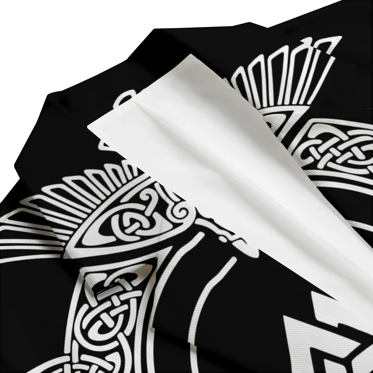 Symbol Viking Valknut Print Men's Blazer-grizzshop