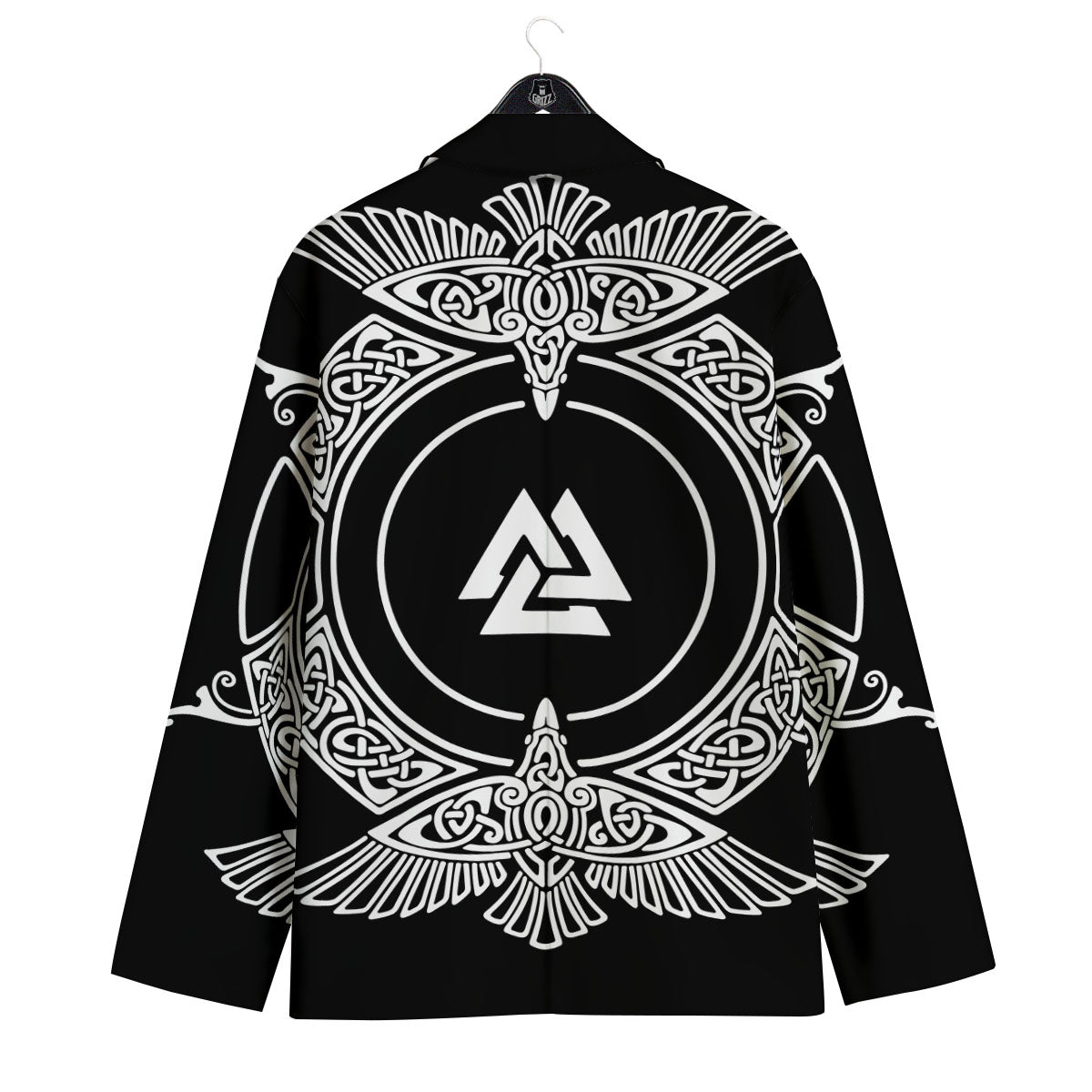 Symbol Viking Valknut Print Men's Sport Coat-grizzshop