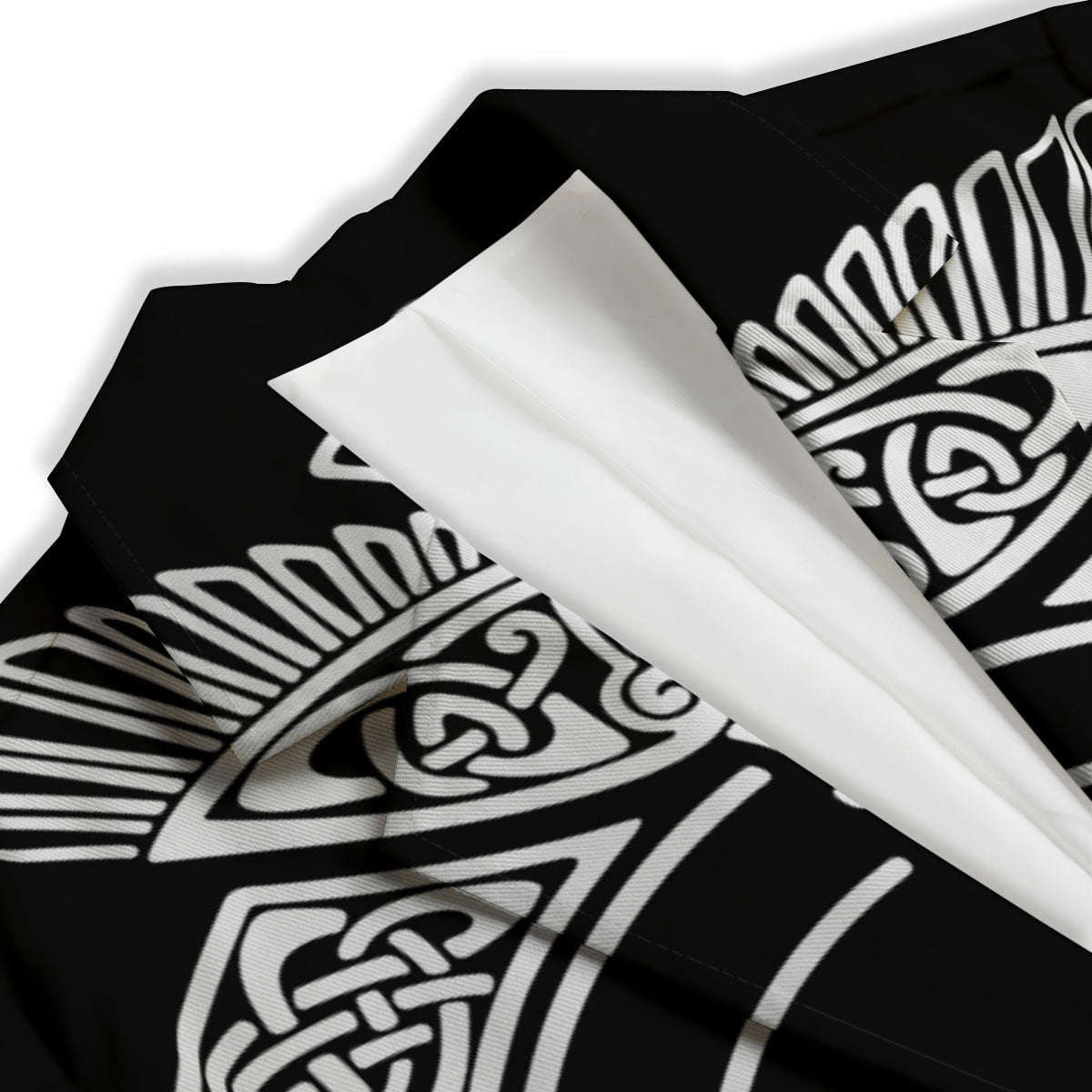 Symbol Viking Valknut Print Women's Blazer-grizzshop