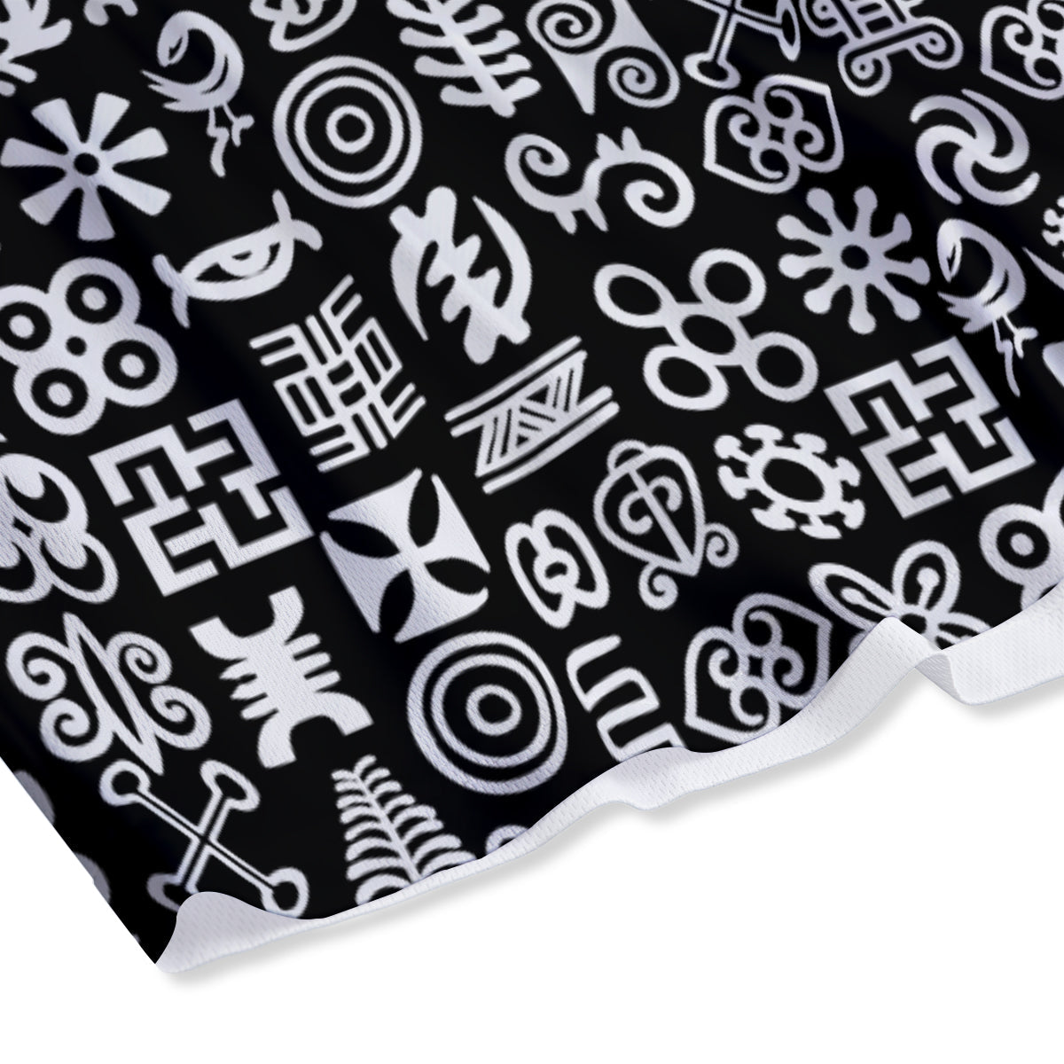 Sunflower Dark Print Pattern Mesh Shorts