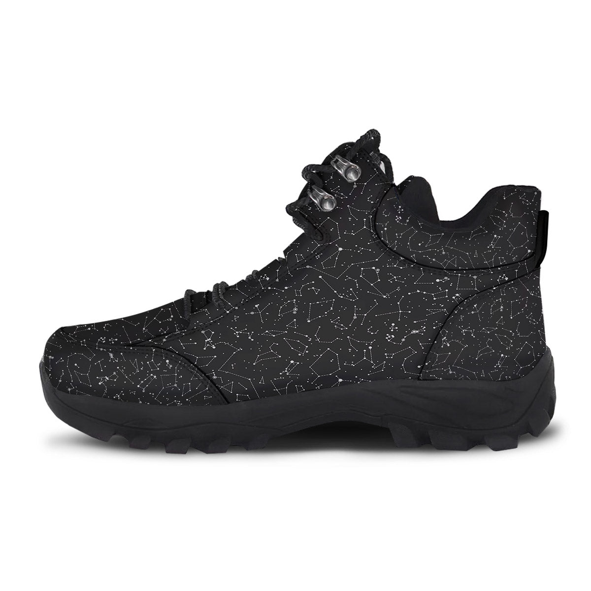 Symbols Constellation Print Pattern Hiking Shoes-grizzshop