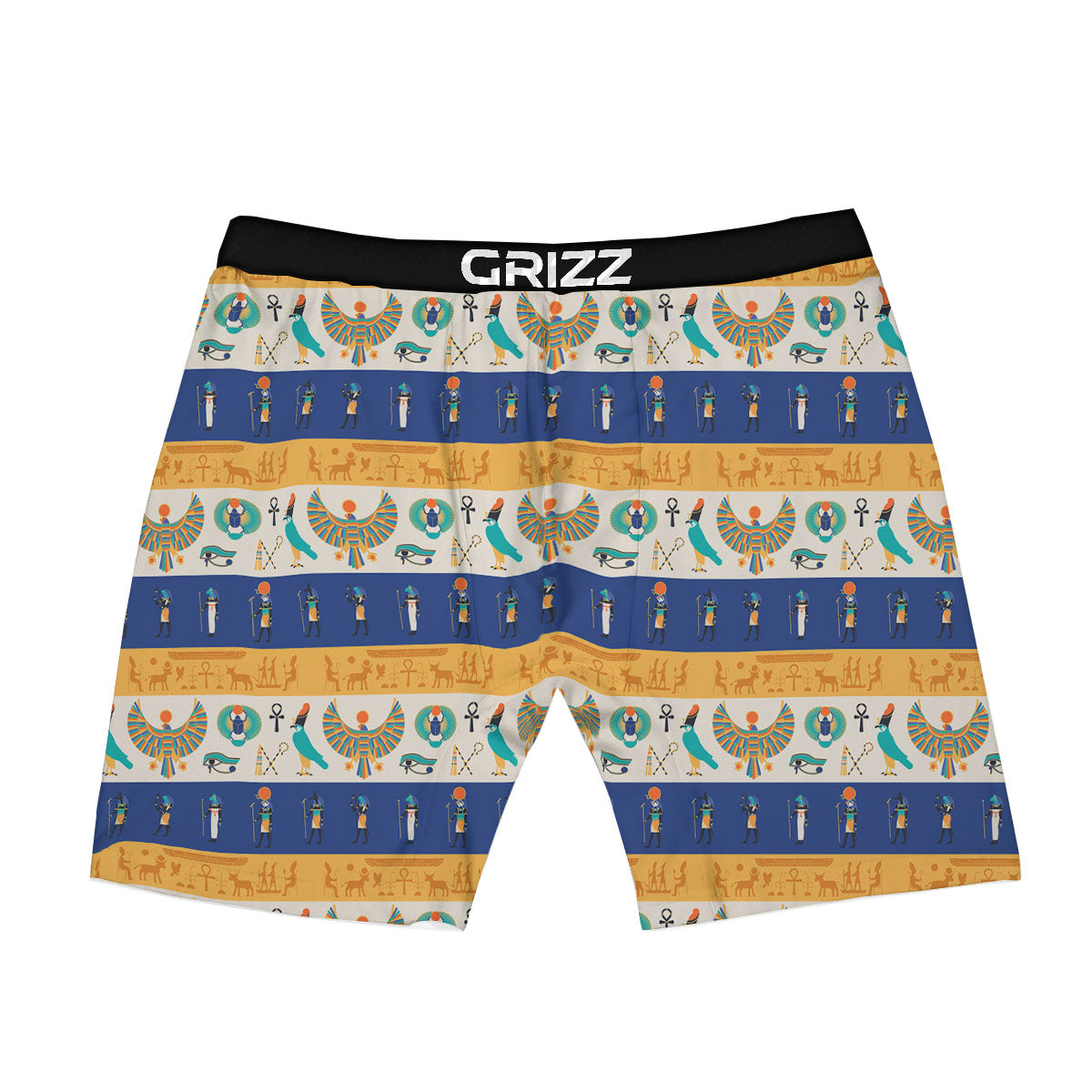 Symbols Egyptian Print Pattern Boxer Briefs-grizzshop