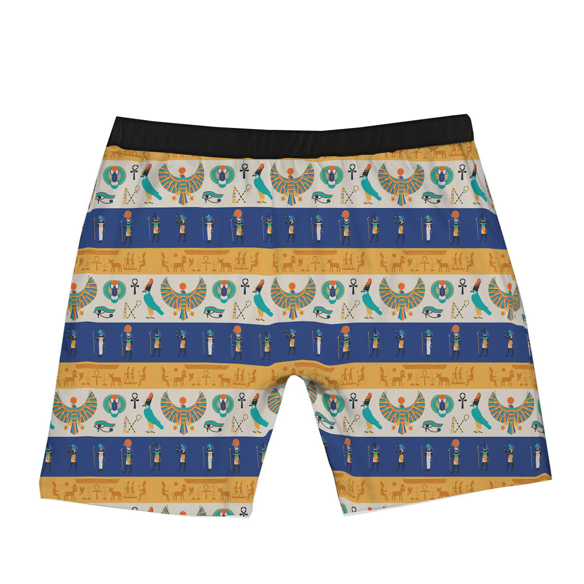 Symbols Egyptian Print Pattern Boxer Briefs-grizzshop