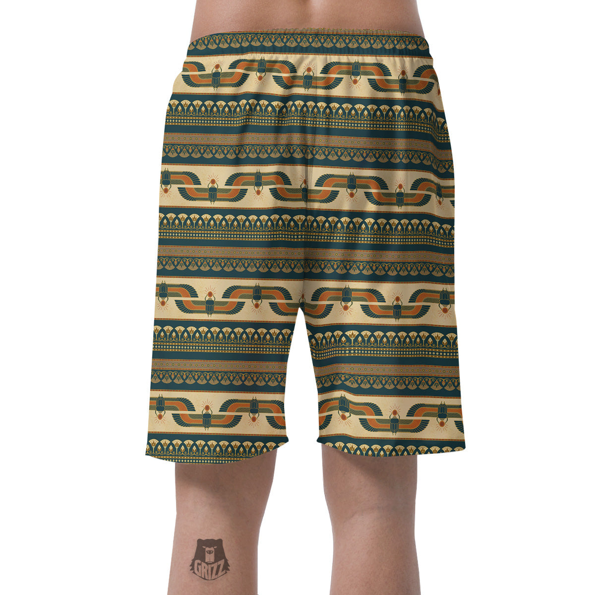 Symbols Of Ancient Egypt Print Pattern Men's Shorts-grizzshop