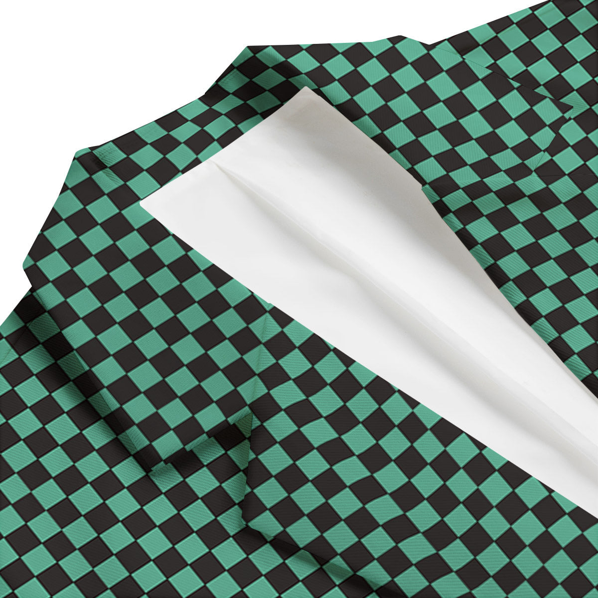 Tanjiro Print Pattern Men's Blazer-grizzshop