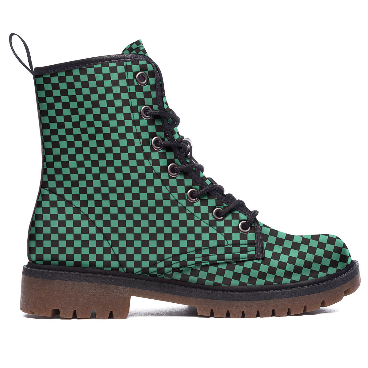 Tanjiro Print Pattern Work Boots-grizzshop