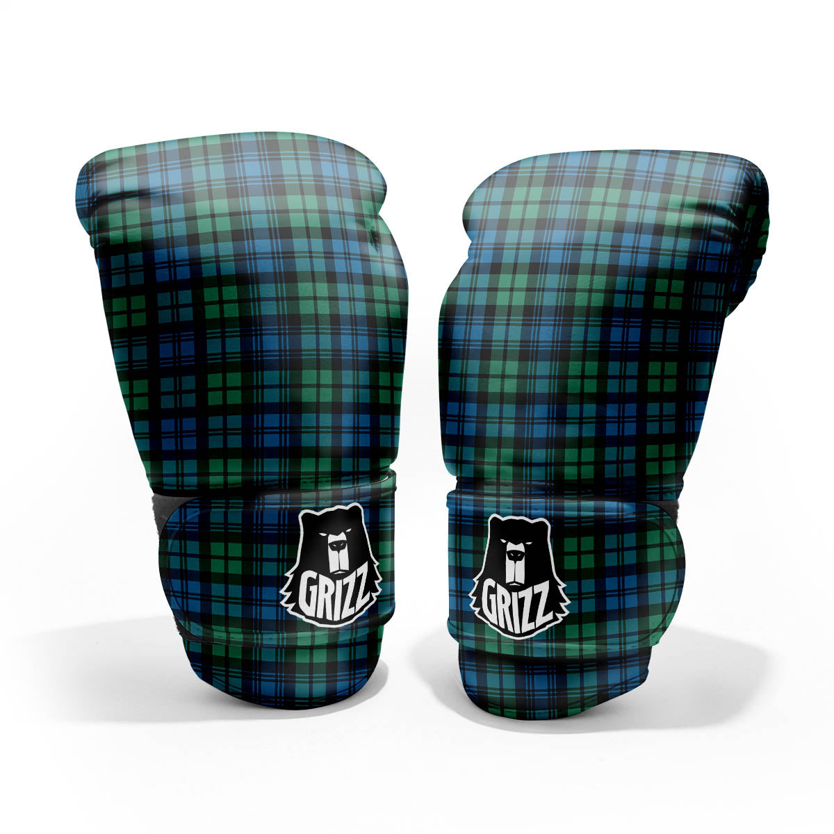 Tartan Clan Campbell Print Pattern Pro Boxing Glove