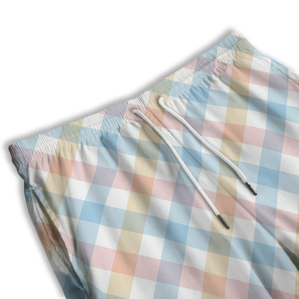 Tartan Colorful Print Pattern Men's Athletic Shorts