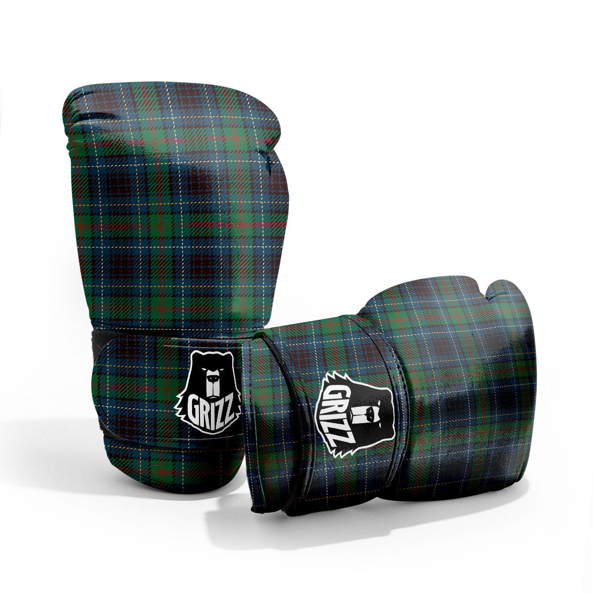 Tartan Irish Print Pattern Pro Boxing Glove