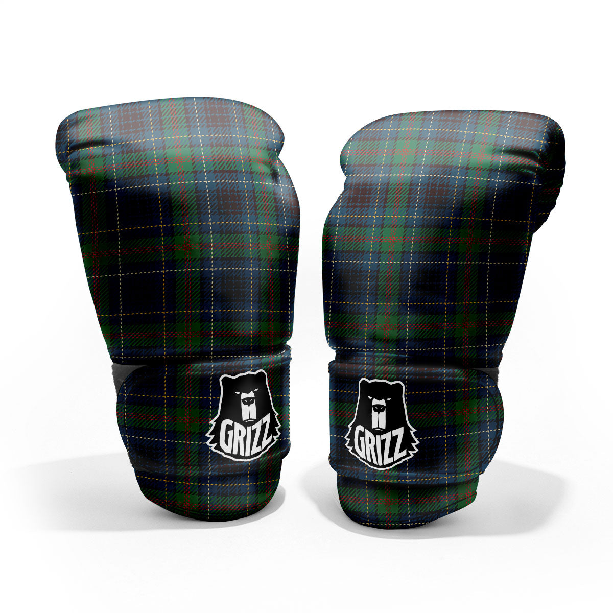 Tartan Irish Print Pattern Pro Boxing Glove