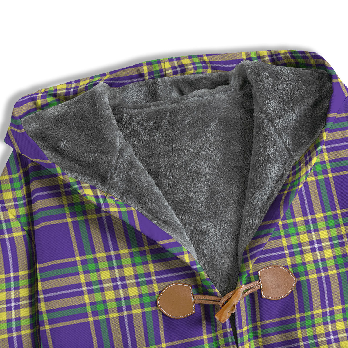 Tartan Plaid Mardi Gras Print Pattern Men's Windbreaker Jacket-grizzshop