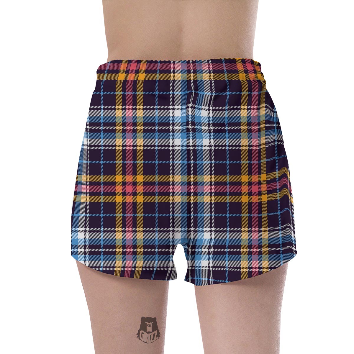 Tartan Plaid Women's Shorts-grizzshop