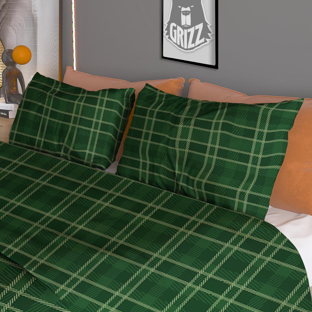 Totem Tiki Print Duvet Cover Bedding Set